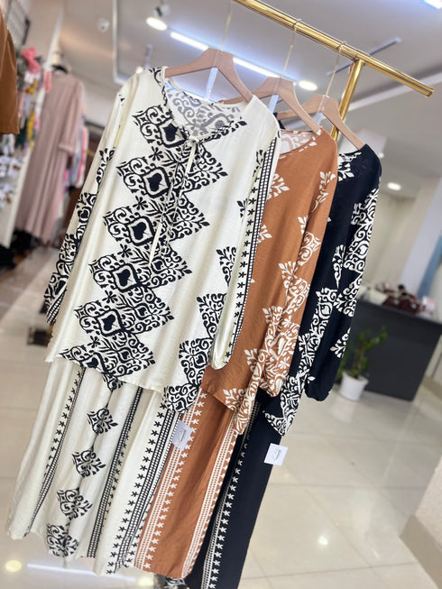 Summer Loose Printed Co-Ord Sets